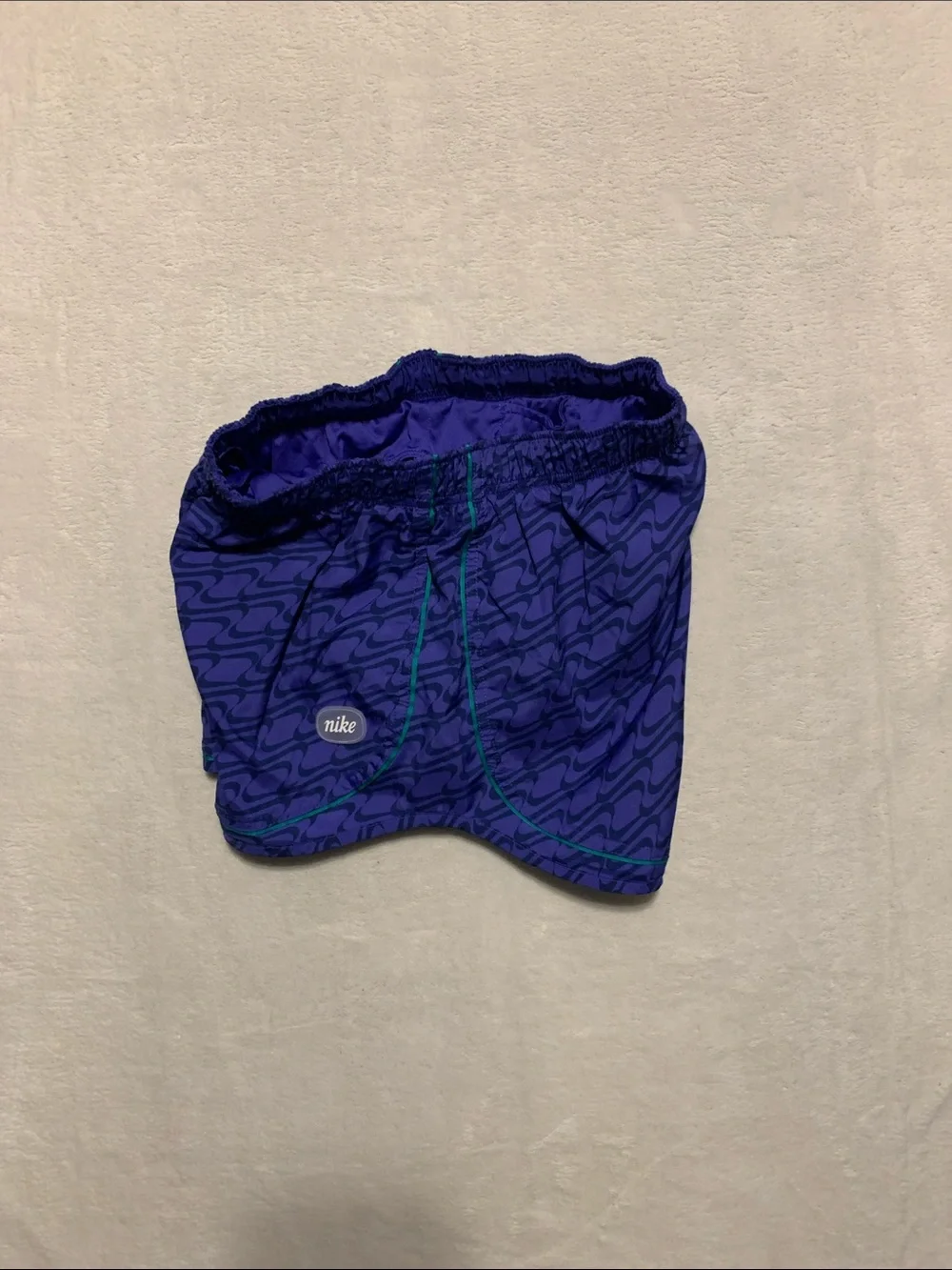 Nike Dri-FIT Running Shorts brief lined Women’s medium drawstring